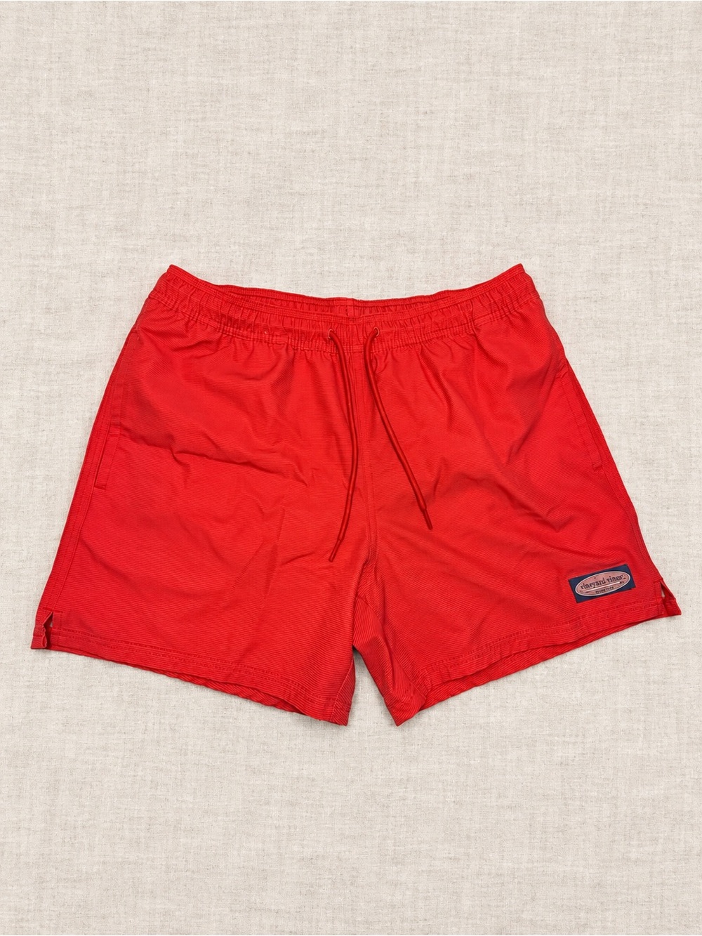 Vineyard Vines Red Men's Swim Trunks
